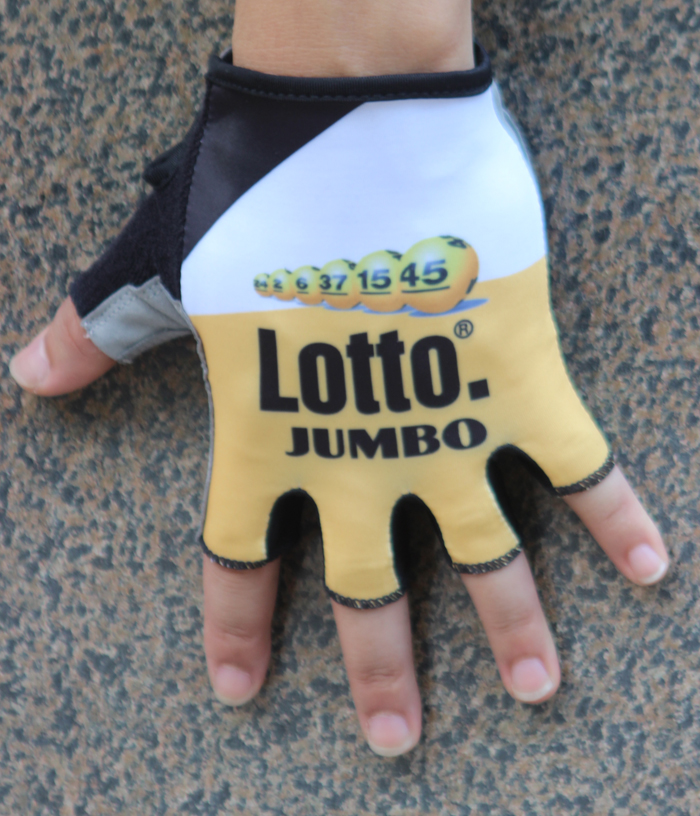 2015 Lotto Guante de bicicletas